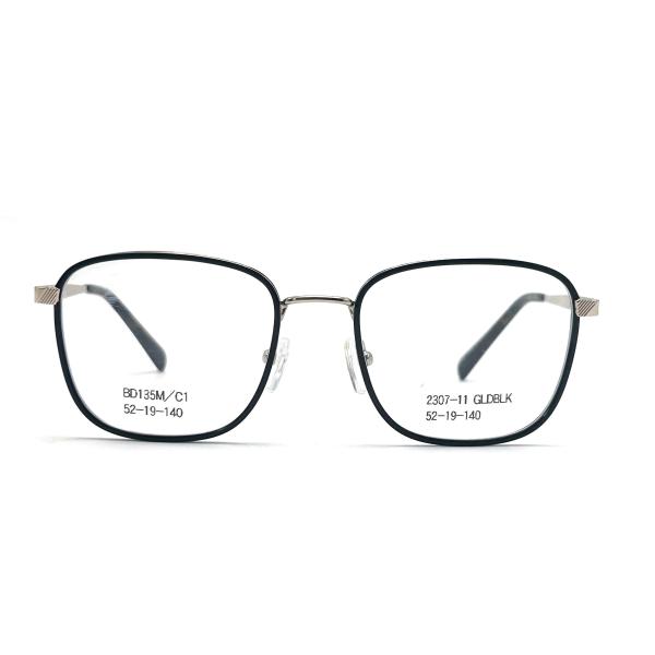 BD135M Unisex Acetate Metal Frames with Customized Frame Color Gender and Frame Color