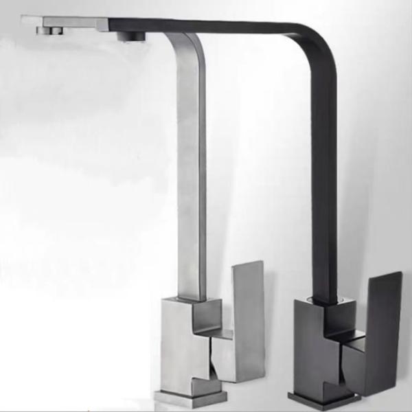 Monobloc Black Pull Out Sink Faucet Oil Rubbed Bronze for Kitchen