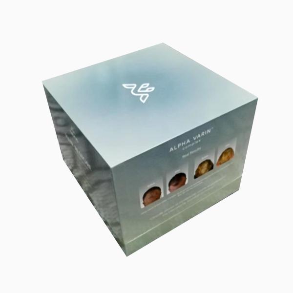 Matt Lamination Custom Gift Box Packaging for Skin Care Cosmetics High End Fashion Luxury