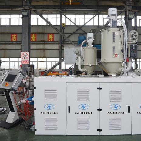 Shenzhen HYPET extrudeuse à vis unique à haut rendement pour la ligne d'extrusion de tuyaux PPR