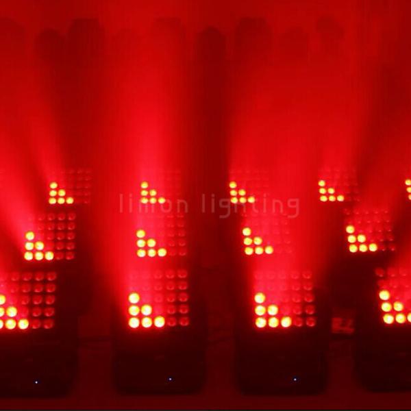 360° Unlimited Rotation 25x15w RGBW Cree LED Matrix Beam Wash Moving Head Light