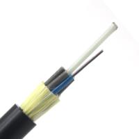 50-100m Mini Span 12-96 Core Fiber Optic Cable ADSS com Single Jacket
