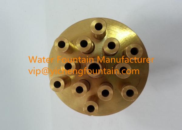 Concentration Water Fountain Nozzles Outdoor Fountain Nozzle Spray 3 - 10m Height