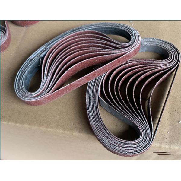 80 grit 4x36 Inch Aluminum Oxide Sanding Belts for Sander Customization Package Blue