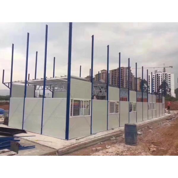 Steel Frame Modified Shipping Containers / Painting Steel Container Homes