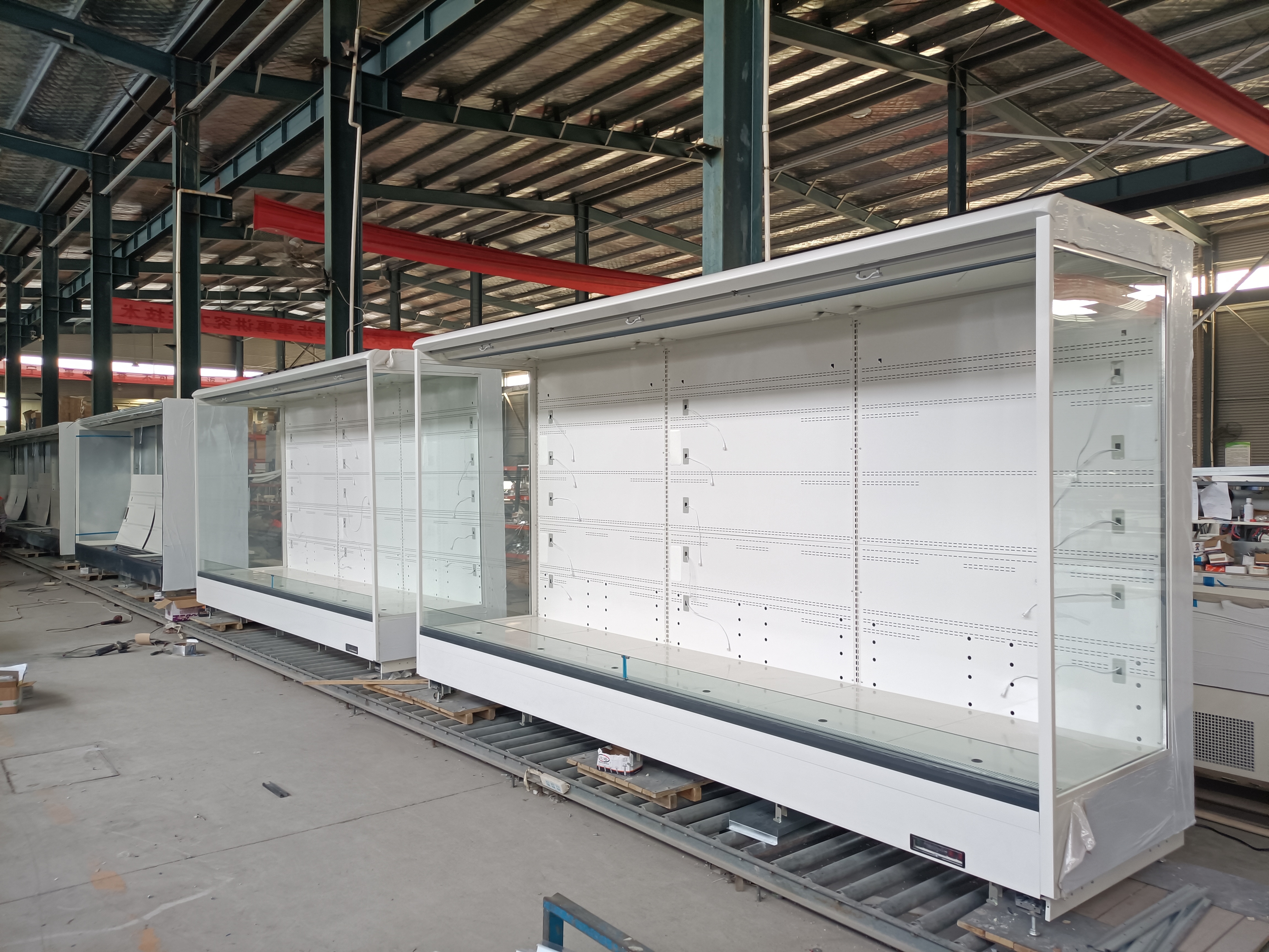 R448a Remote Multideck Open Chiller для супермаркета
