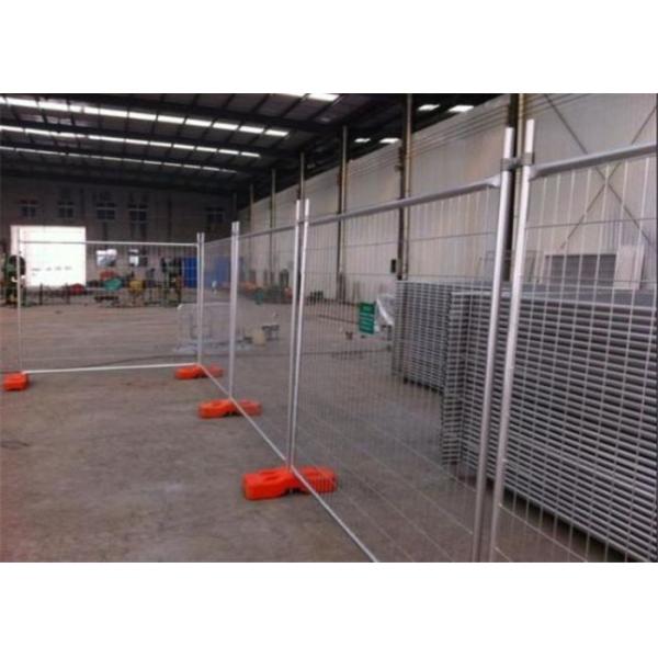 Portable Galvanized Temporary Fence / Temporary Site Fencing Low Carbon Steel