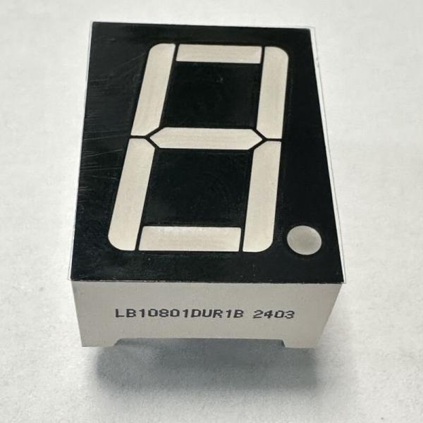 Ultra Bright Red Single Digit 0.8inch 7 Segment LED Display Common Cathode for Digital Indicator