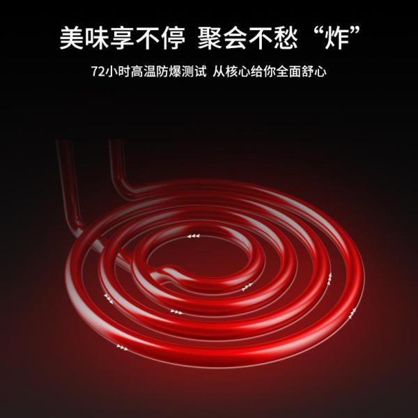 Fryer Низко-жирный, нижний перегар воздуха емкости 3.5L бытовой техники здоровый варя средний масла, низко-соль, здоровый живущий продукт