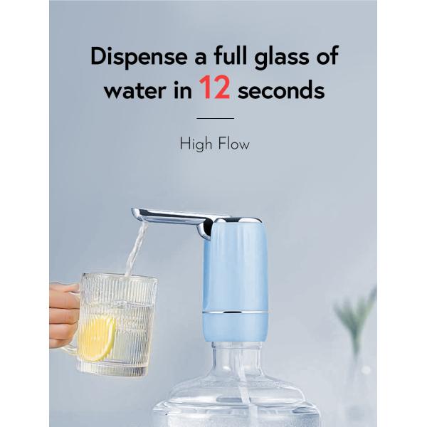 Свертываемый портативный водораспределитель насос ABS Силикон 5 часов время зарядки