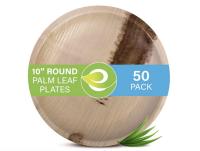 As placas em folha de palmeira da areca Compostable para levam embora