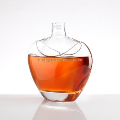 500ml 750ml Glass Bottles for Party Custom Design and Aluminum Plastic PP Collar Material