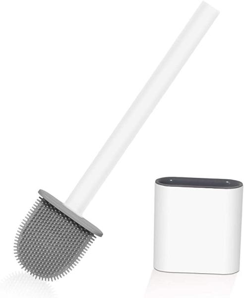 O toalete flexível do silicone 100*390 escova 34cm de limpeza profundos lisos por muito tempo