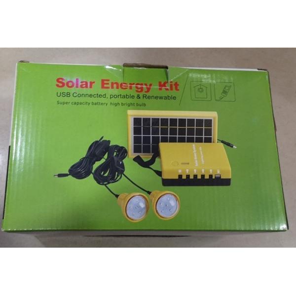 Наружные портативные системы солнечного освещения DC 9V с перезаряжаемой свинцово-кислотной батареей