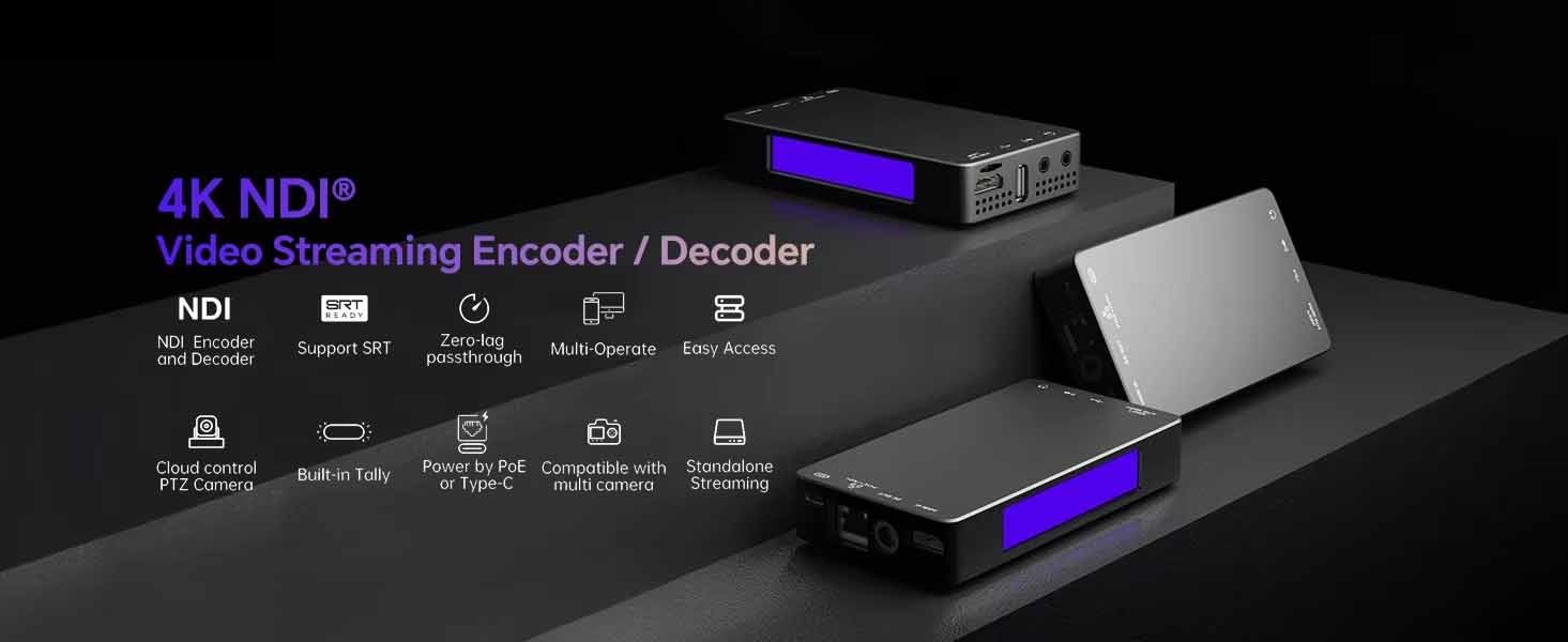 OEM Custom HD Video Encoder H.265 HDMI To IP Encoder For Hotel