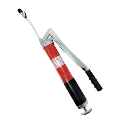 600cc Hand Grease Gun Double Piston , Iron Casted Heavy Duty Lever Grease Gun For Construction
