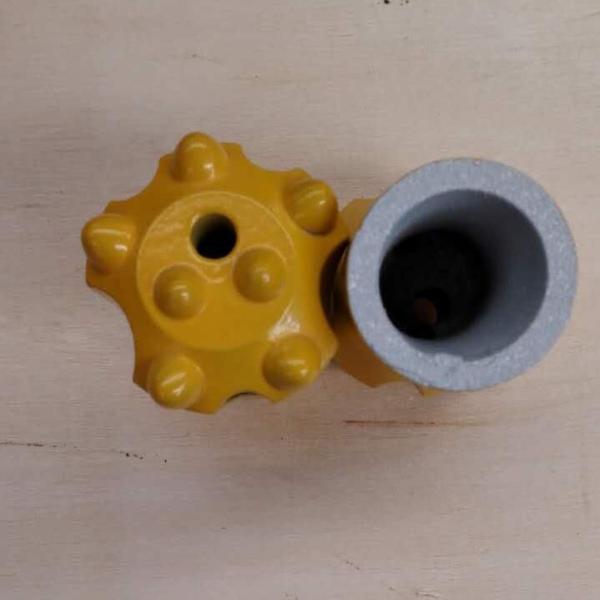 Afile golpean apagado 7 brocas de botón, martillo de Dth del grado de 11 formas cónicas mordió 32m m 36m m 38m m