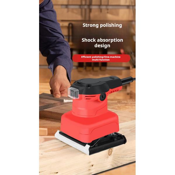 Маленькая электрическая стеновая песочница Антишоковая полировальная песочная бумага