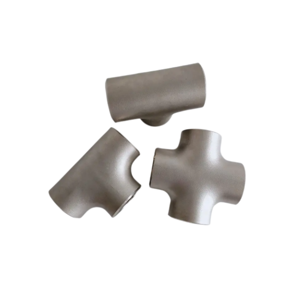 ASME B16.9 WP321 / 347 Stainless Steel Tee steel pipe cross OEM service