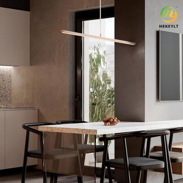 Lámpara minimalista creativa nórdica del restaurante de la tira moderna de la luz