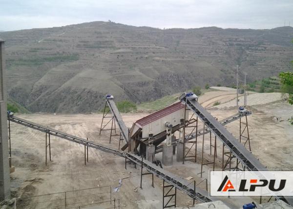 Secondary Stone Crushing Plant For Sand Making Industry , Stone Crusher Machinery