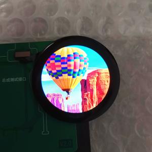 1Módulo de exibição AMOLED redondo de 0,3 polegadas com painel táctil, interface