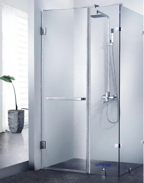 High Accuracy Shower Room Accessories Precision Casting Frameless Shower Door Clamps