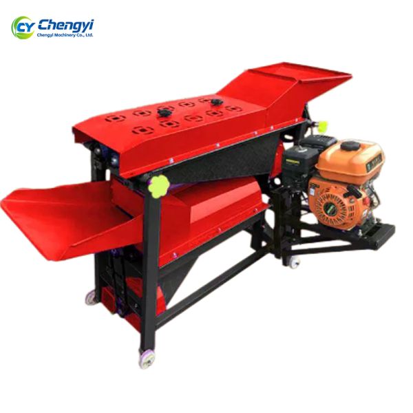 Heavy Duty Corn Threshing Peeling Machine Low Kernel Damage For Agriculture