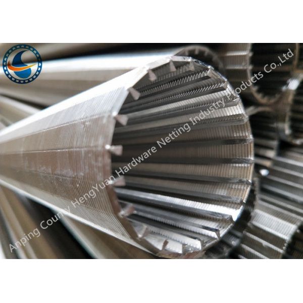 Reverse Rolled Stainless Steel Profile Wire Screen For Running Water Treatment
