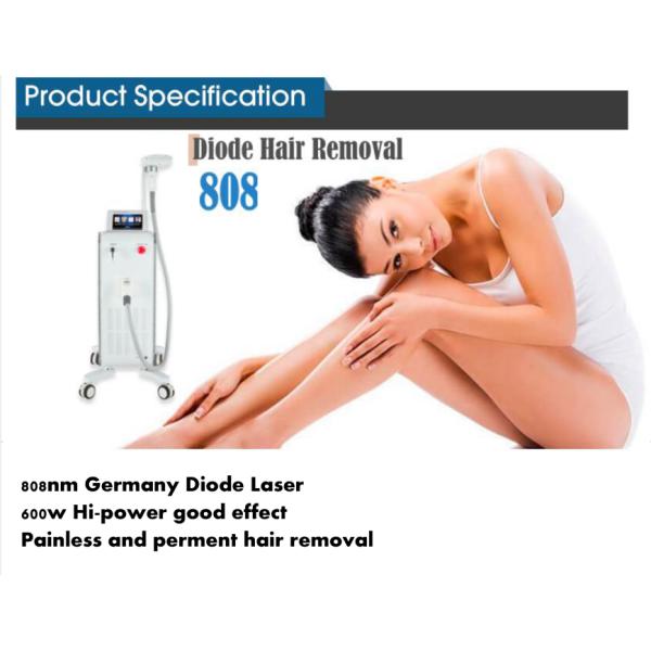 Spa Salon 20HZ 808 Diode Laser Hair Removal Machine