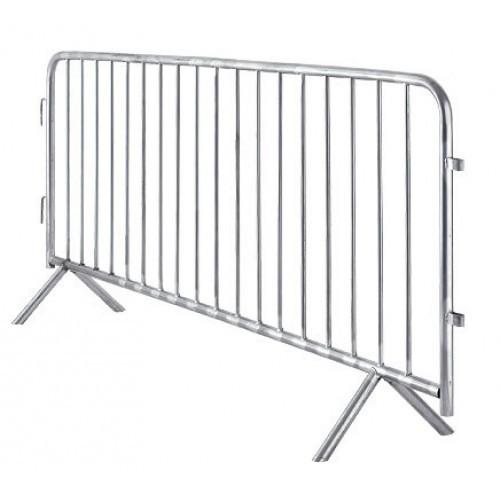 As barricadas de aço do ODM do OEM aglomeram barreiras pedestres provisórias do controle 1.5mm