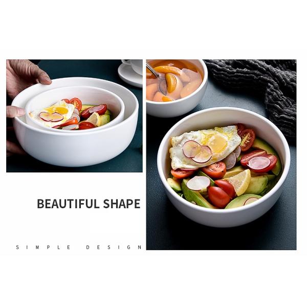 Savall Classic White Porcelain Dinnerware Sets For Cafes Weddings