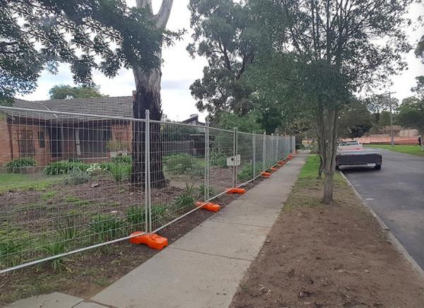 6 Foot Welded Wire Temporary Metal Fence Panels 75 X 100mm AkzoNobel Coating