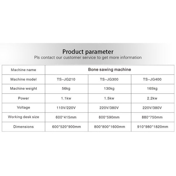 Регулируемая машина обработки мяса лезвия пилы располагая электрическое нервного расстройства плиты бескостное