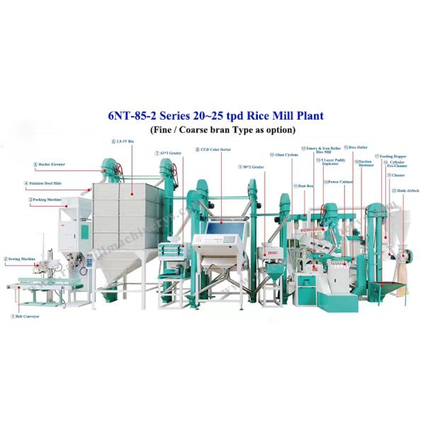 3980*2460*2900 мм Завод по перевариванию риса для средних хозяйств на Филиппинах