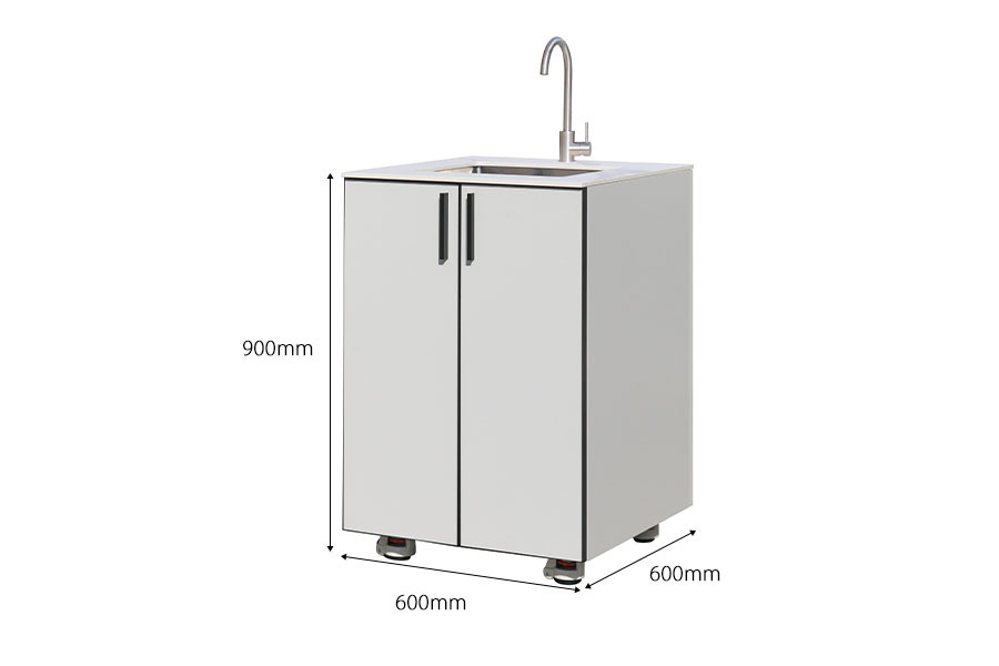 Precision Plumbing Freestanding Outdoor Kitchen Cabinets Modern Luxury