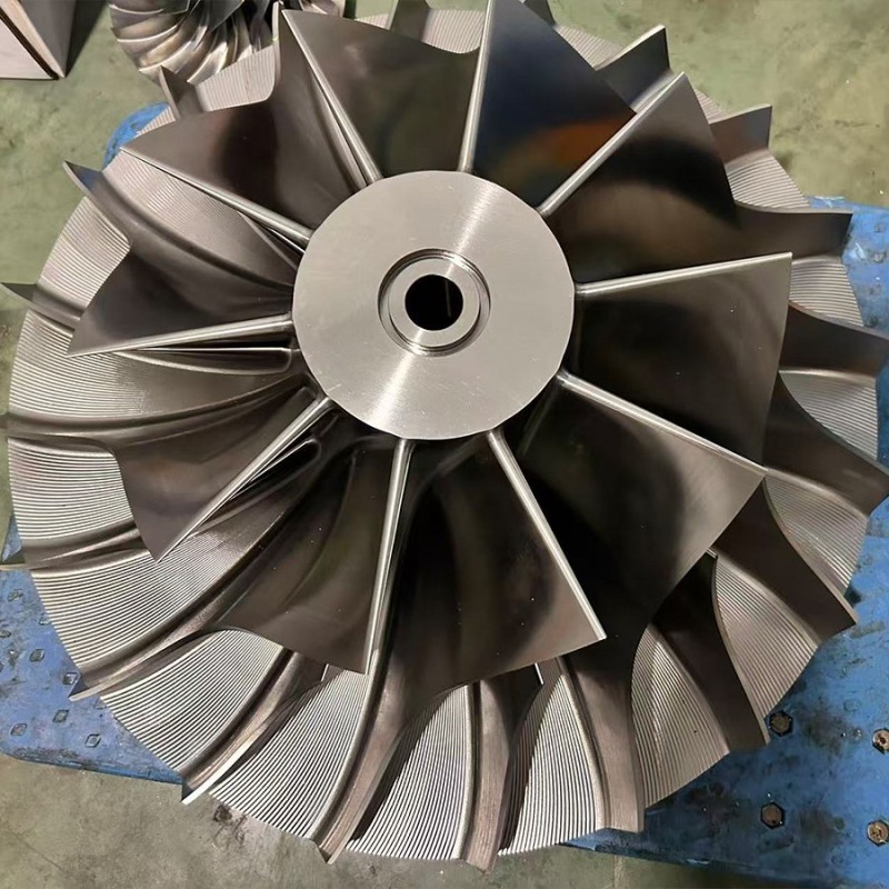 Zero Oil Zero Vibration Centrifugal Impeller For Aerospace & Cryogenic
