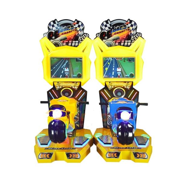 Motor Racing Arcade Games Machines , 1 Player Kids Motorbike Arcade Machine