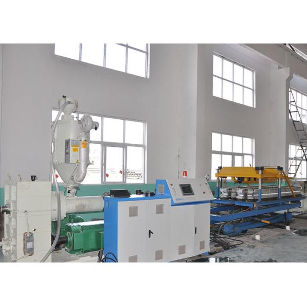 Corrugated Cable Protection Pipe Extrusion Line 50mm