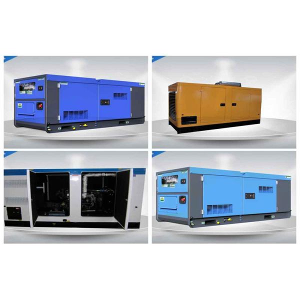 100kw 50Hz Canopy Generator Set , Cummins Diesel Engine Generator Set For Commercial