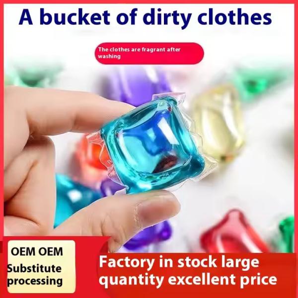 Floral Laundry Scent Pods Concentrated Laundry Soap Pods MSDS Approval