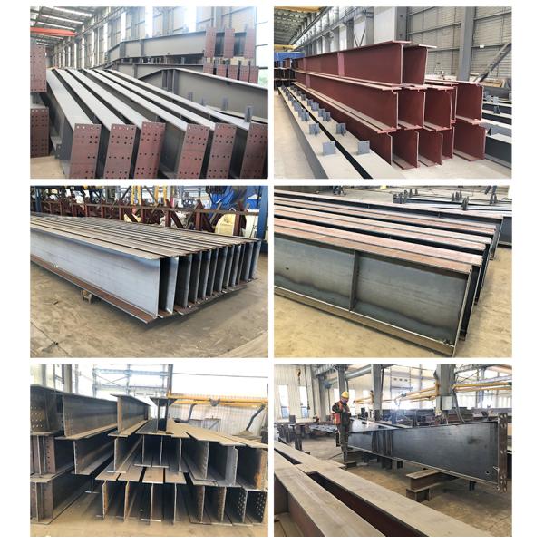 Легкий тип Сварные стальные конструкции Промышленное хранилище Коммерческие здания для быстрого строительства