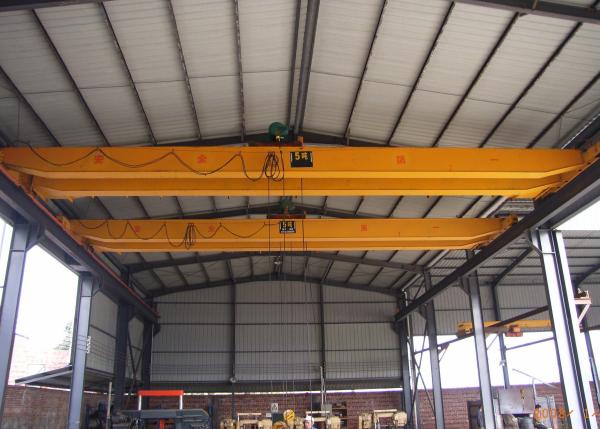 Remote Control Q235B Double Girder Overhead Crane 7.5-35m Span