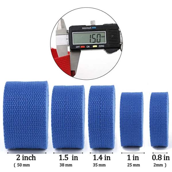 Colored 100% PP Webbing Polypropylene Tape For Bags