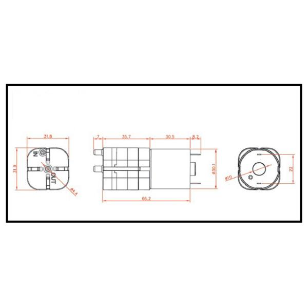 Long Life Low Pressure DC Inteligent Air Mattress Pump Mini Diaphragm Air Pump for air Massager Chairs Massager Mattress