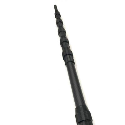 Sarja telescópica de Polo 2x2 da fibra bidirecional do carbono da cola Epoxy