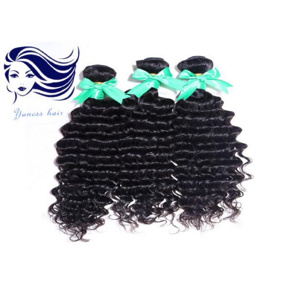 Deep Loose Wave Human Hair Natural Hair Extensions For Black Women