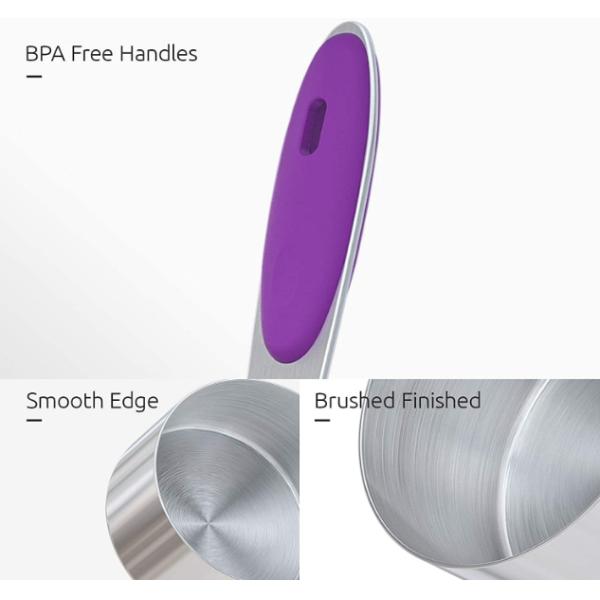 NonBPA Stainless Steel Kitchen Utensil Sets Measuring Spoon Set FDA Approved