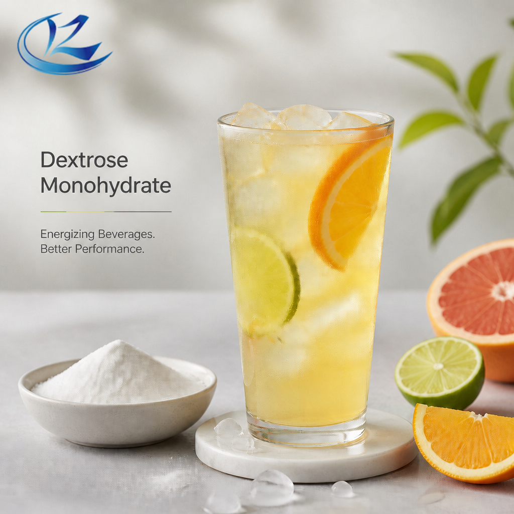 High Purity 99% Dextrose Monohydrate Food Grade 25kg Bag for Beverage & Bakery