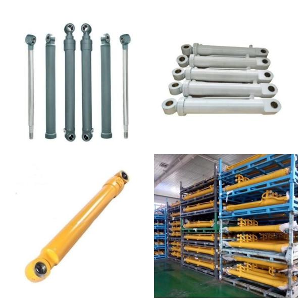 Customized Telescopic Excavator Arm Cylinder Hydraulic Oil Cylinder Heavy Duty